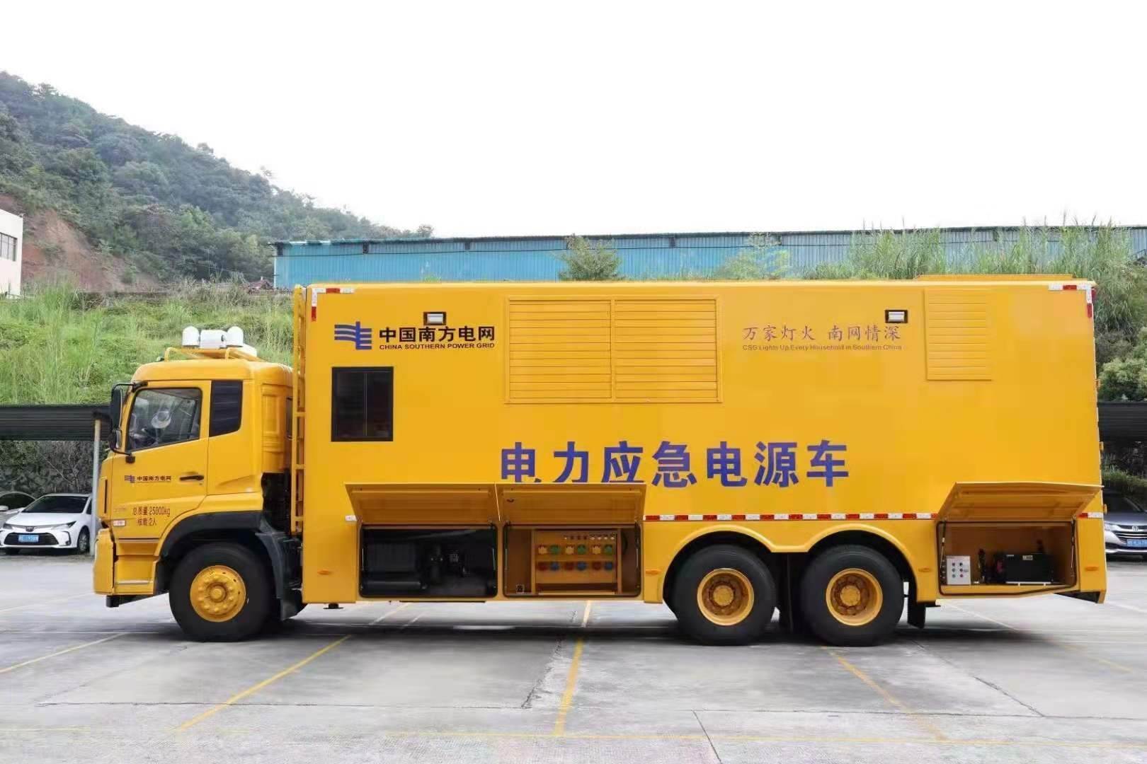海拉尔安康大型柴油发电机发电车UPS电源出租租赁